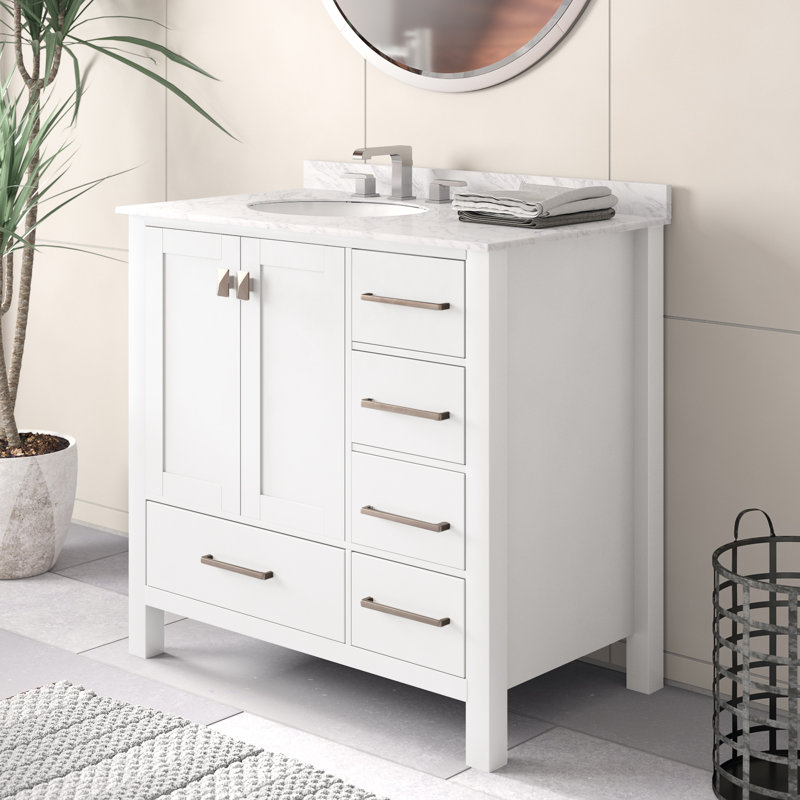 Newtown 36" Single Bathroom Vanity Set & Reviews AllModern